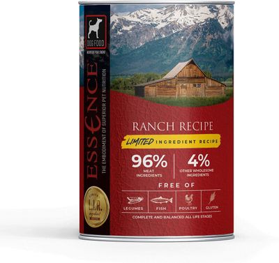 Essence Limited Ingredient Ranch Recipe Wet Dog Food 13oz