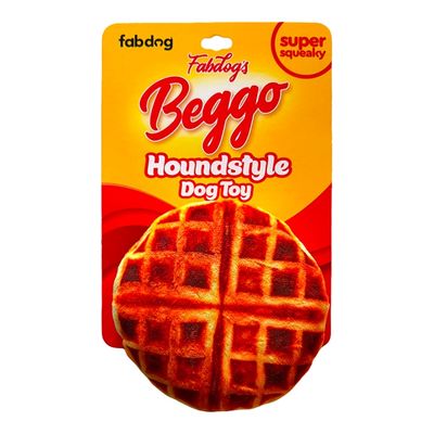 Fabdog Super Squeaky Beggo Houndstyle Toy