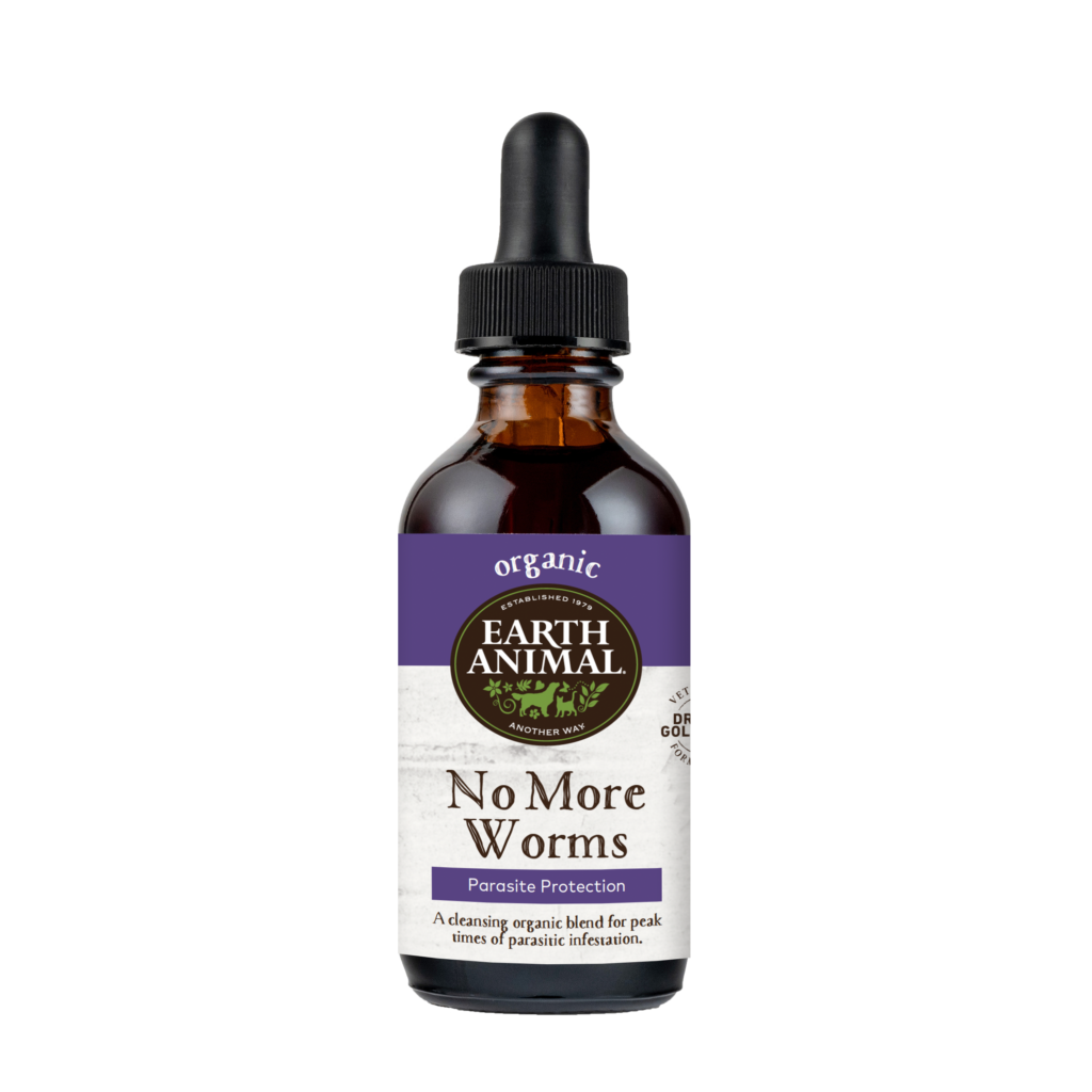 Earth Animal No More Worms Organic Herbal Remedy for Pets 2oz