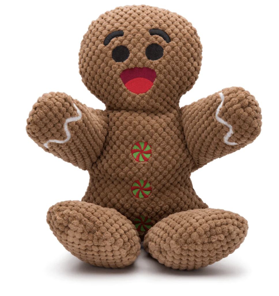 Fabdog Floppy Christmas Gingerbread Man - Small