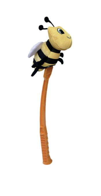 Flingerz Bug Honey Bee Dog Toy With Launcher