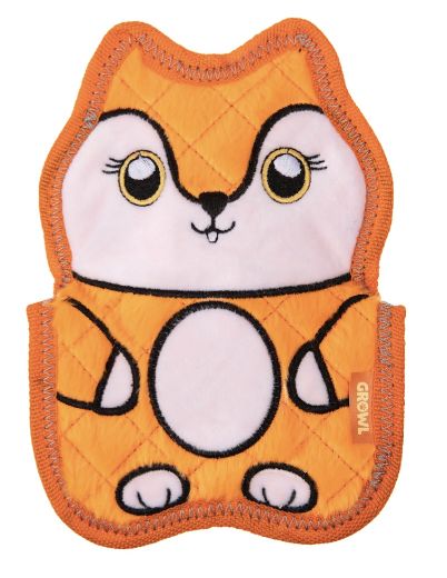 Growl Flip Floppz Fox Dog Toy