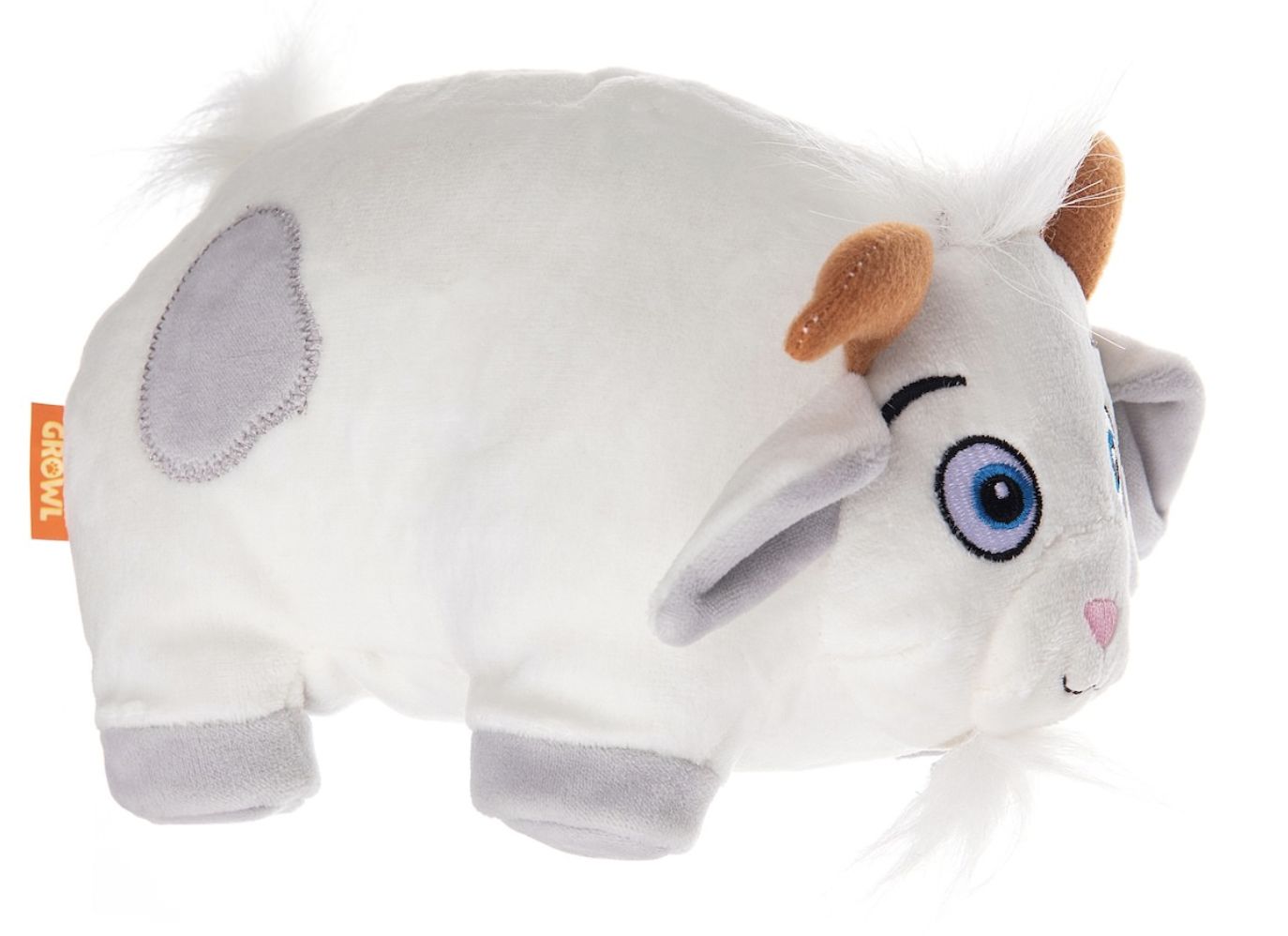 Growl Trofflers Bleaty the Goat Squeaky Dog Toy