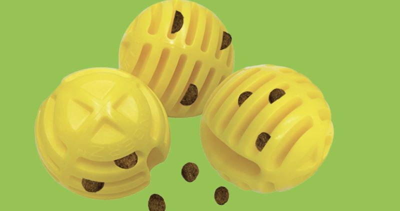 Flingerz Ball Yellow 2 Pack Glow in the Dark
