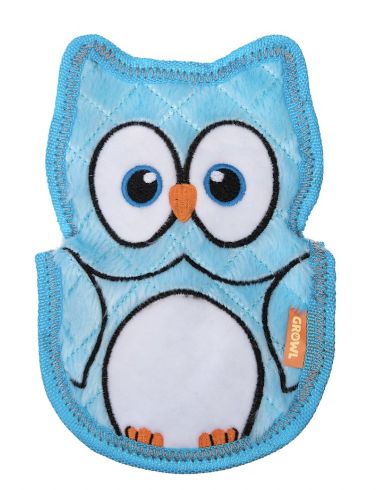 Growl Flip Floppz Owl Dog Toy