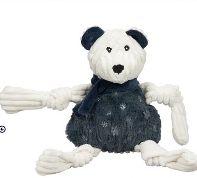 Hugglehounds Dog Celebration Bear Toy Small