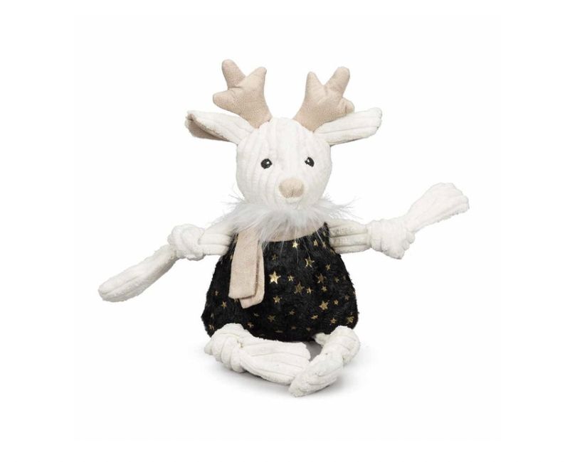 Hugglehounds Christmas Knot Reindeer Large Dog Toy