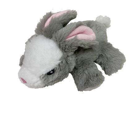 Flingerz Furry Rabbit Dog on Stick Toy