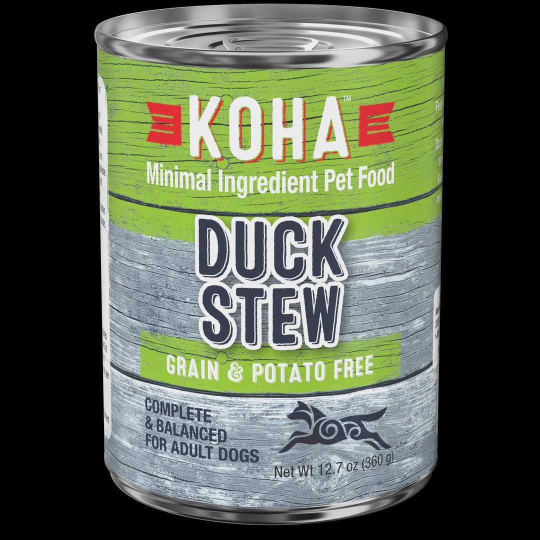 Koha Duck Stew Canned Dog Food 12.7oz