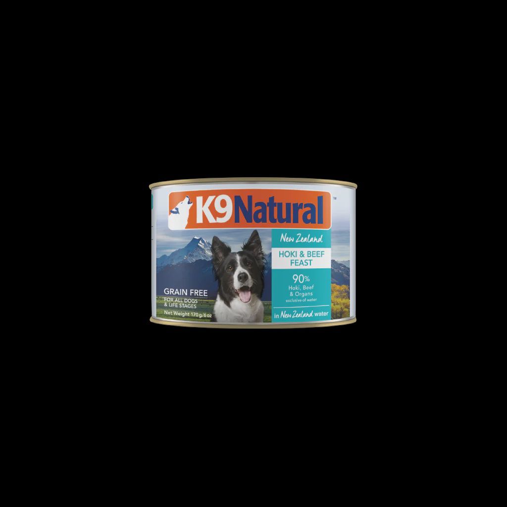 K9 Natural Hoki &amp; Beef Feast Wet Dog Food 6oz