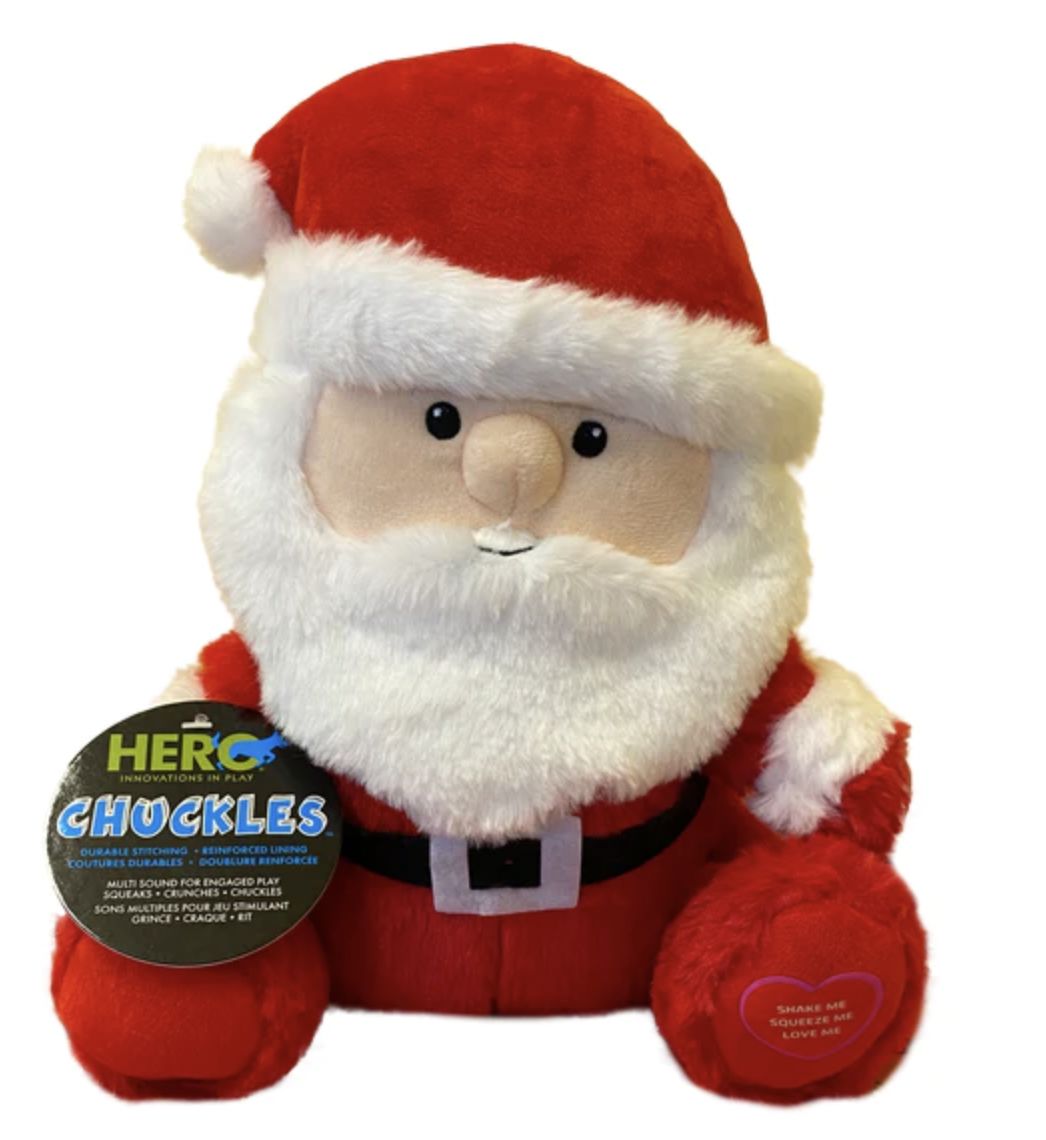 Hero Chuckles Santa Toy Large