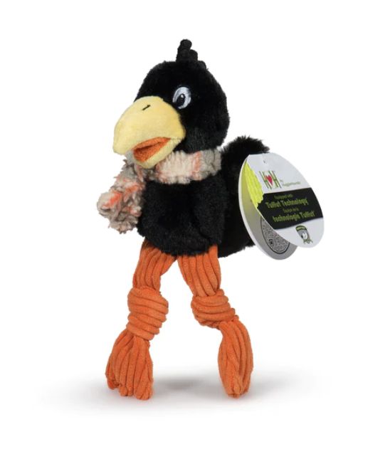 Hugglehounds Fall Corny Crow Knottie - Large
