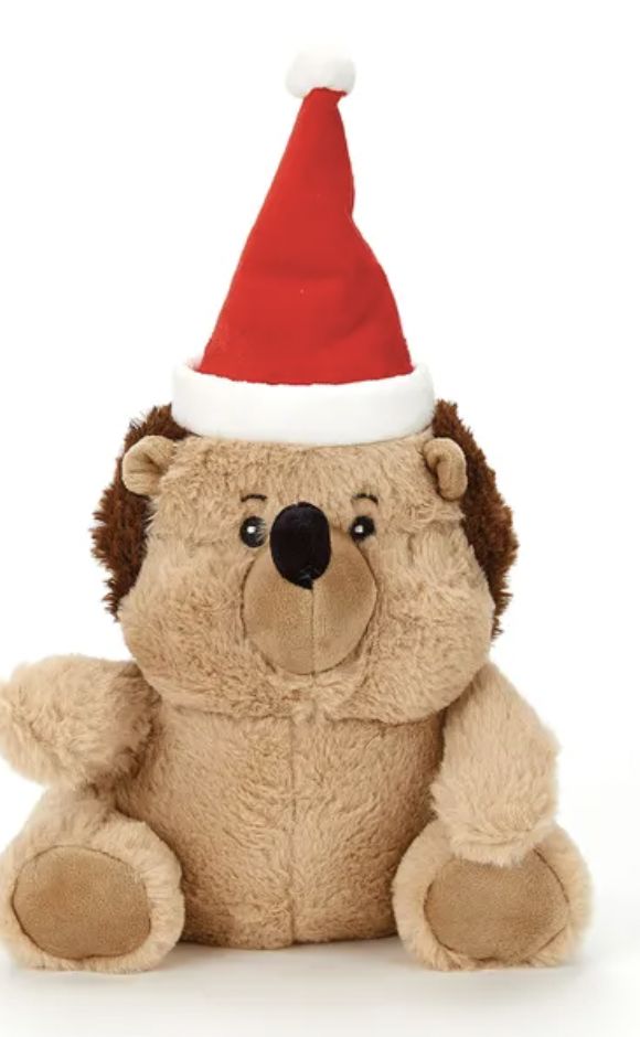 Hero Chuckles Holiday Hedgehog Toy Large