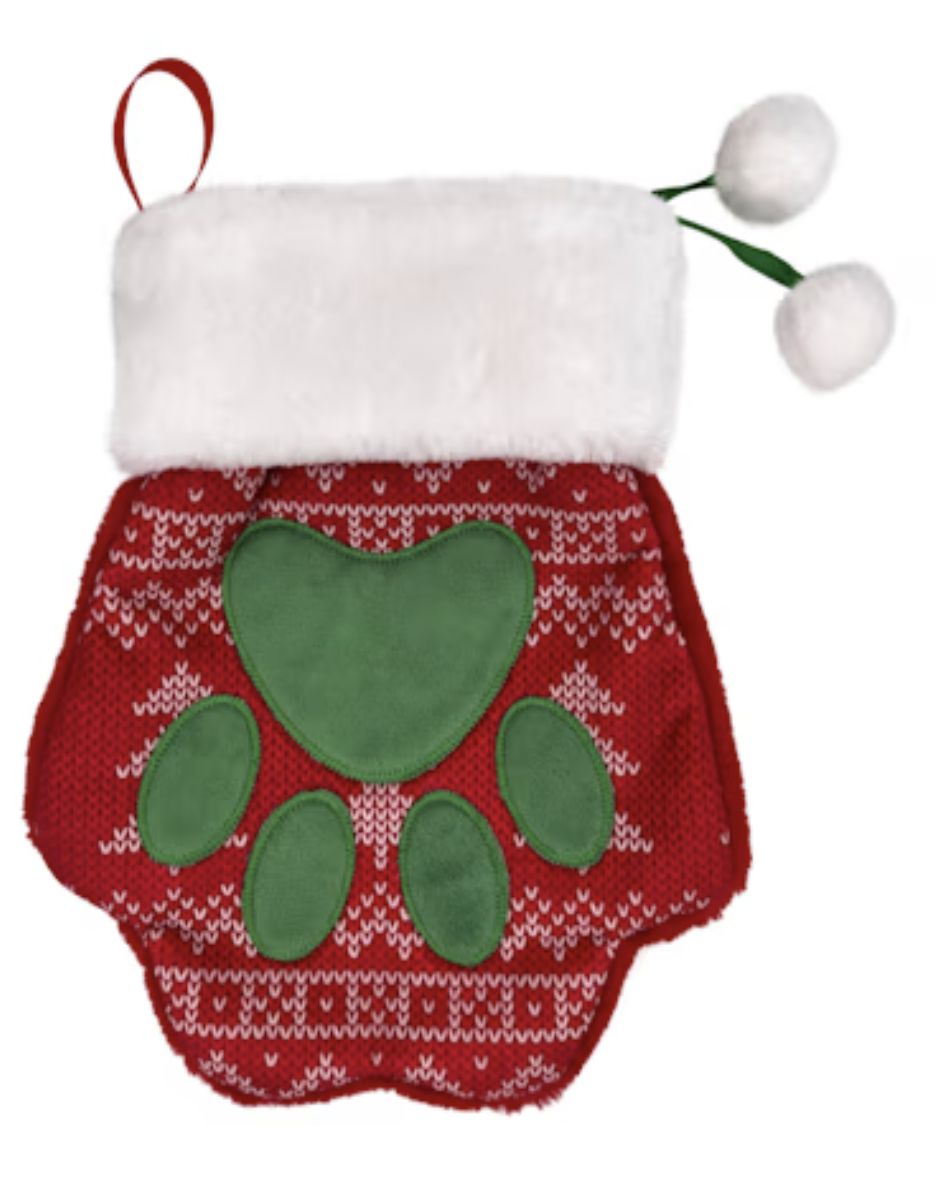 KONG Large Holiday Paw Stocking