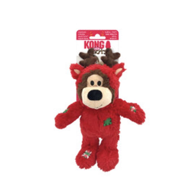 Kong Wild Knots Holiday Bear Assorted Small/Medium