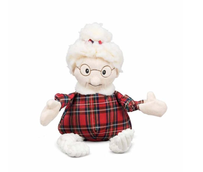 Hugglehounds Christmas Miss Claus Lg Toy