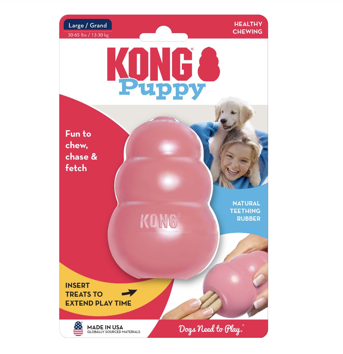 Kong Puppy Dog Toy Large