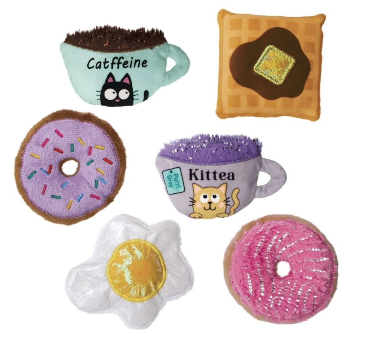 KONG Scrattles Cafe Assorted Catnip Toys