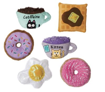 KONG Scrattles Cafe Assorted Catnip Toys