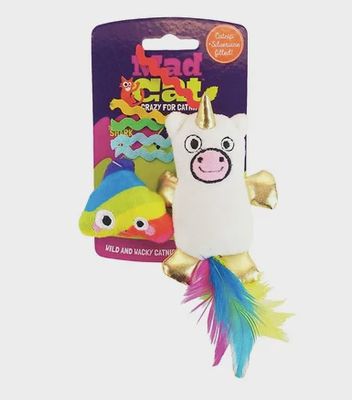 MadCat Mewnicorn Catnip Cat Toys 2 Pack