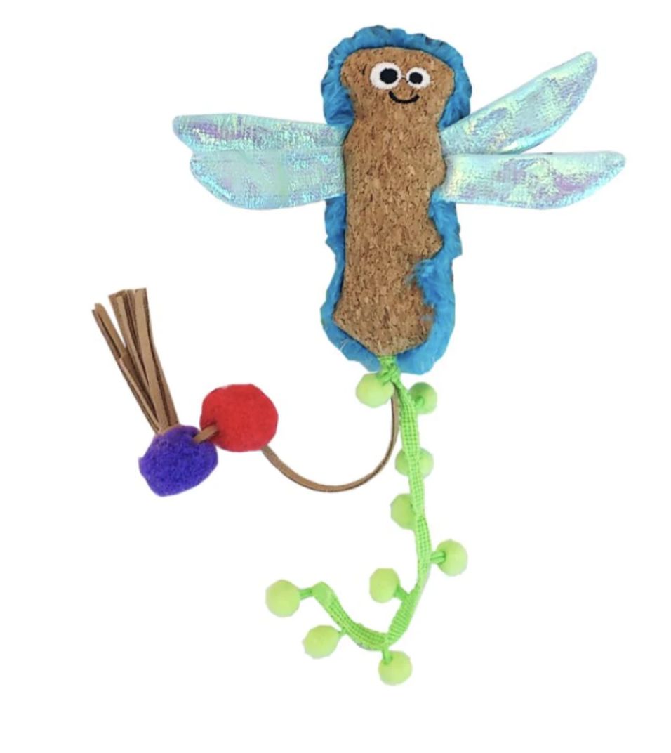 MadCat Dragonfly Cork Catnip Cat Toy