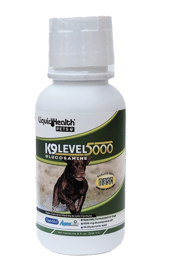 Liquid Health K9 Level 5000 Glucosamine Concentrated Hip &amp; Joint Formula 8oz