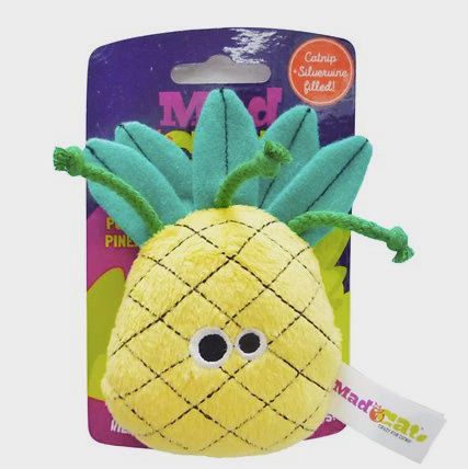 MadCat Purrfect Pineapple Catnip Cat Toy