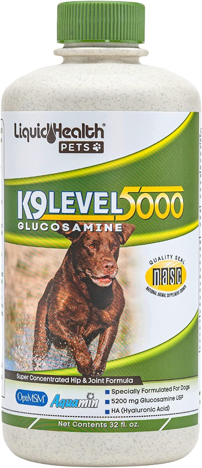Liquid Health K9 Level 5000 Glucosamine Concentrated Hip &amp; Joint Formula 32oz