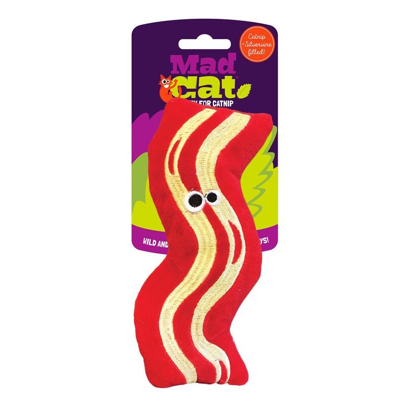 MadCat Big Bacon Kicker Catnip Cat Toy