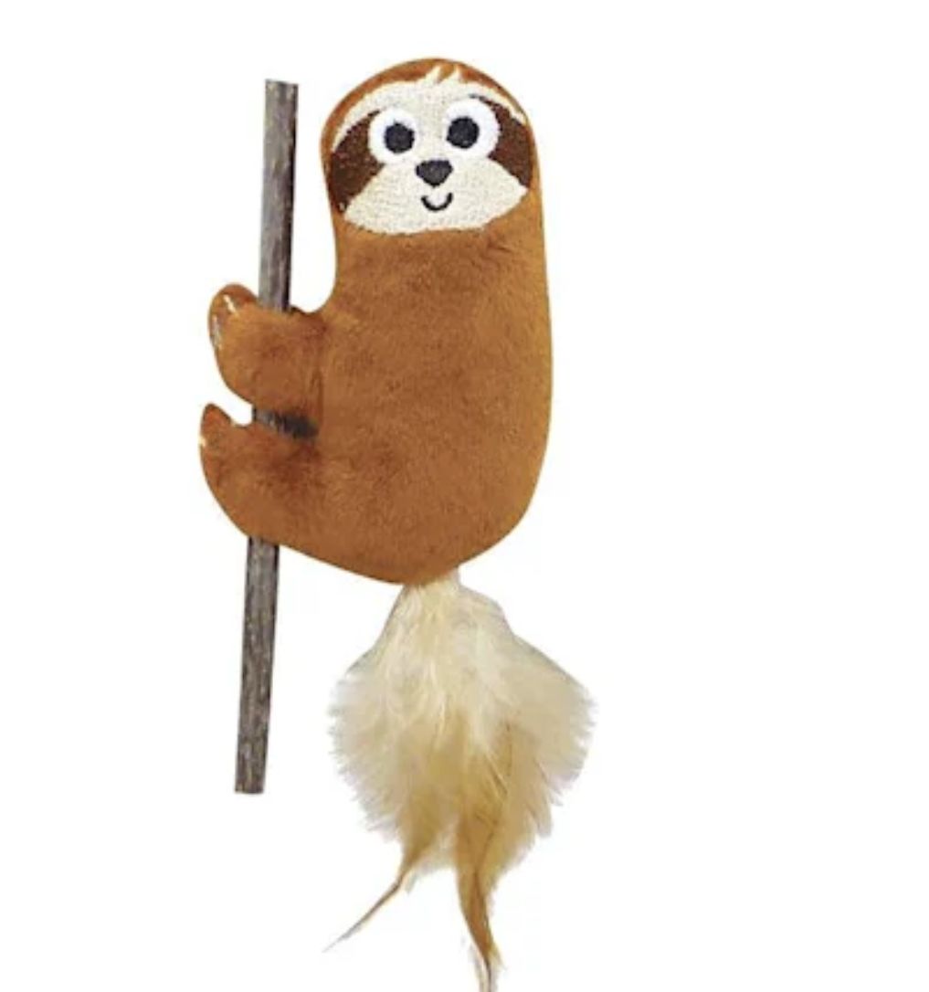 MadCat Sloth Silvervine Stick Cat Toy