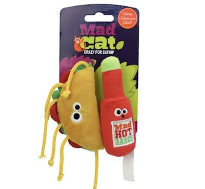 MadCat Taco Tuesday Catnip Cat Toys 2 Pack