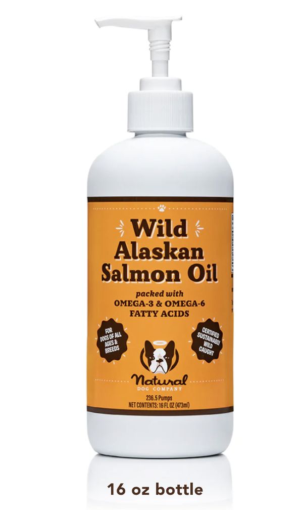 Natural Dog Company Wild Alaskan Salmon Oil - 16 oz