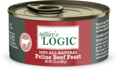 Natures Logic Feline Beef Feast 5.5oz