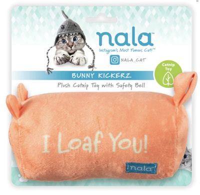 Nala Cat  Bunny Kickers I Loaf You Toy