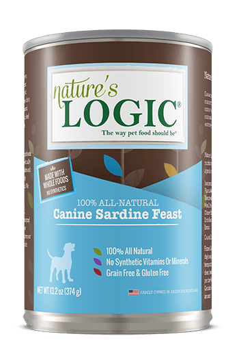Nature&#39;s Logic Sardine Feast Canned Dog Food 13.2oz