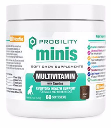 Nootie Progility Multivitamin Mini Soft Chews 60 Count