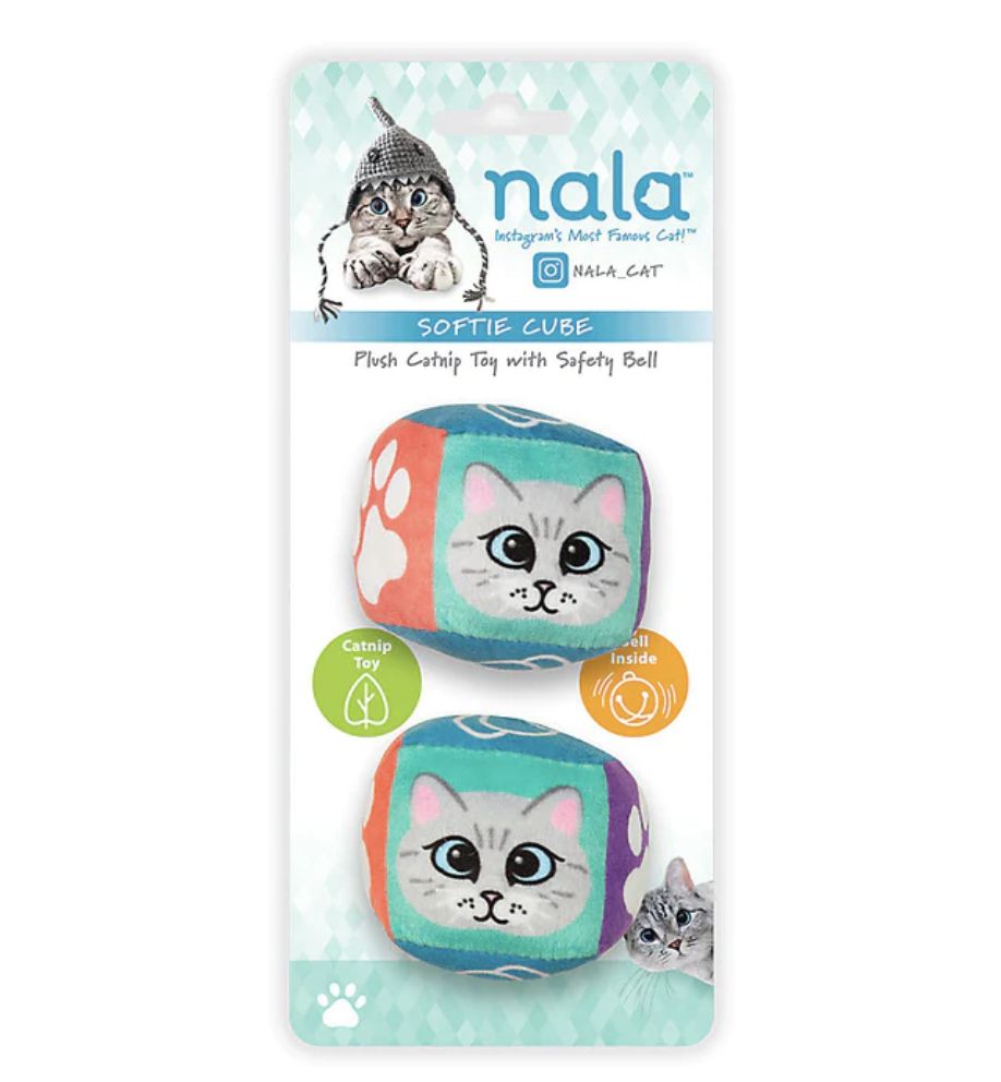 Nala Cat Softie Cube with catnip - pk