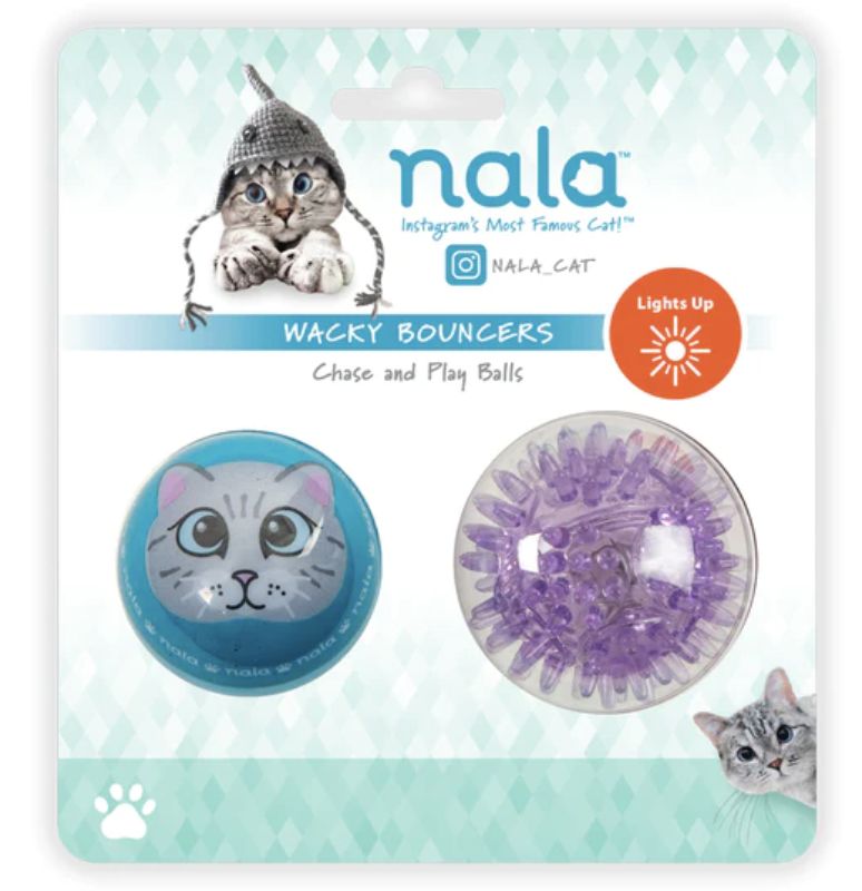 Nala Cat Wacky Bouncers -2 pk
