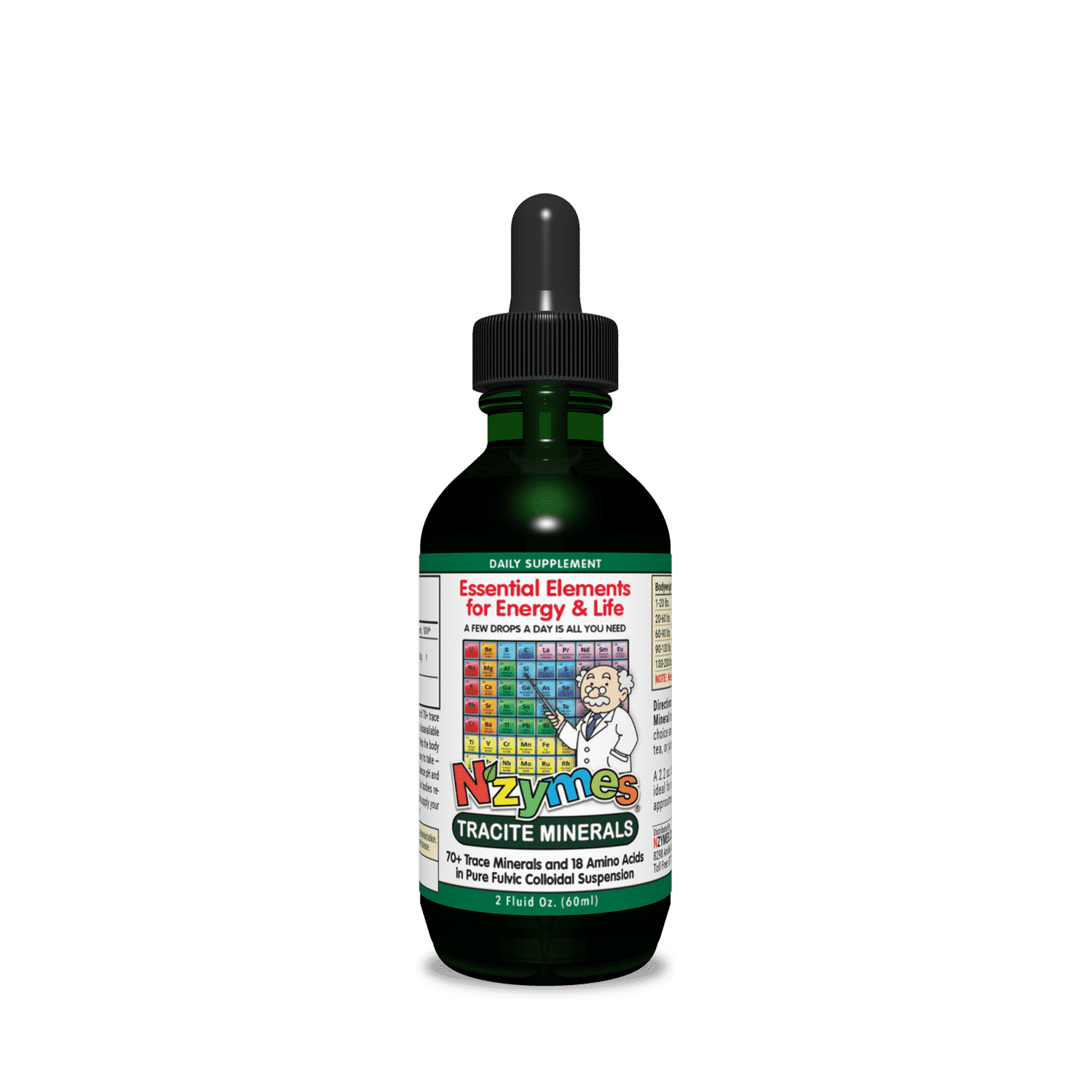 Nzymes Tractite Minerals for People 2.2 fl oz