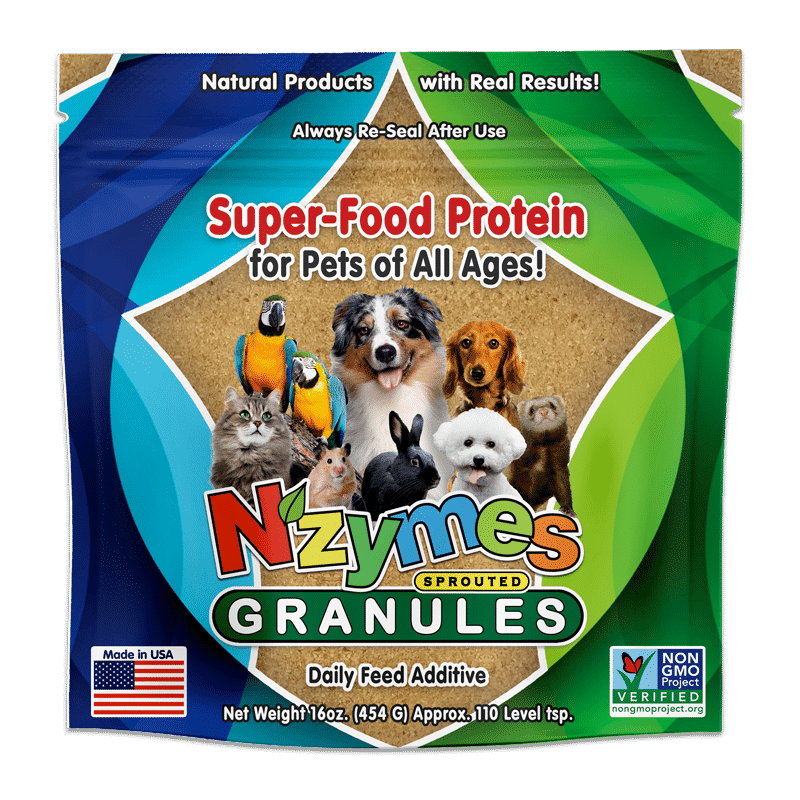 Nzymes Sprouted Granules for Pets 1lb