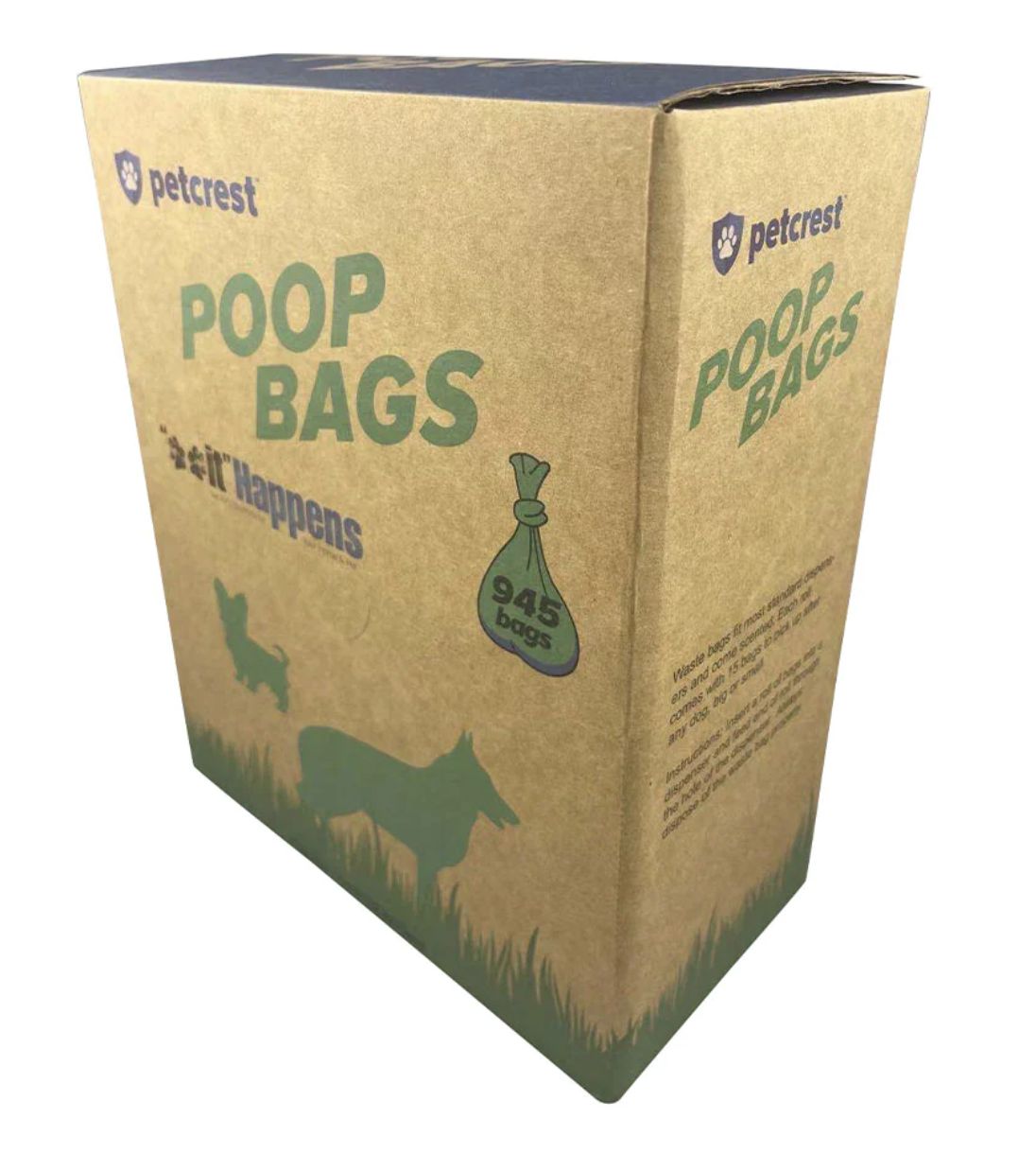 PetCrest Poop Bags Exo Box 63 Rolls