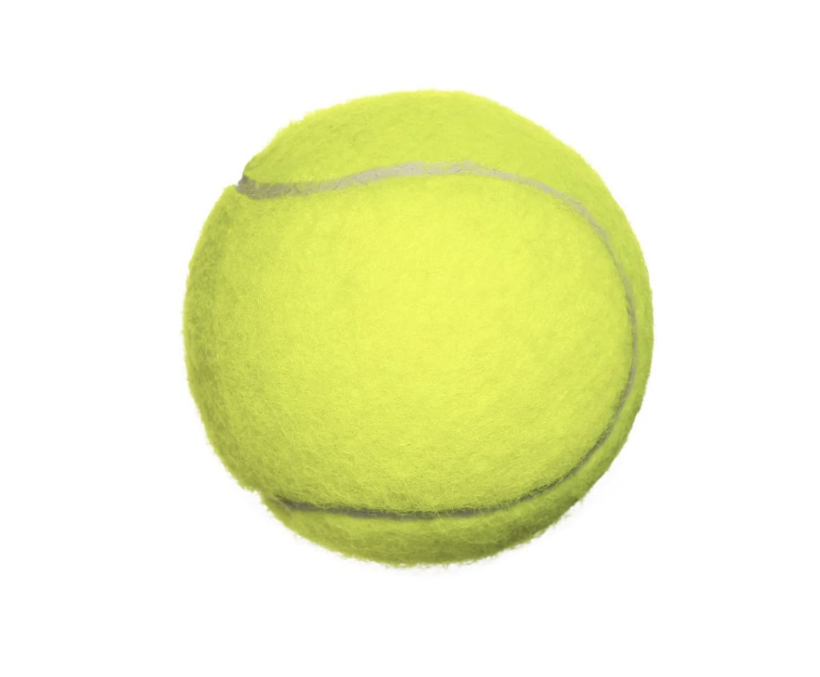 Petcrest Single Tennis Ball Dog Toy -2.5&quot;