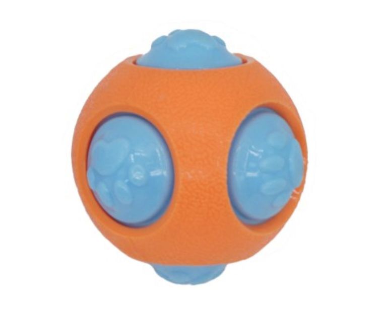 Petcrest Wobble Ball Dog Toy 3&quot;