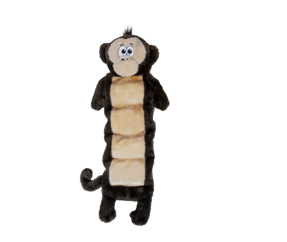 Outward Hound Squeaker Palz Monkey Brown Extra Large
