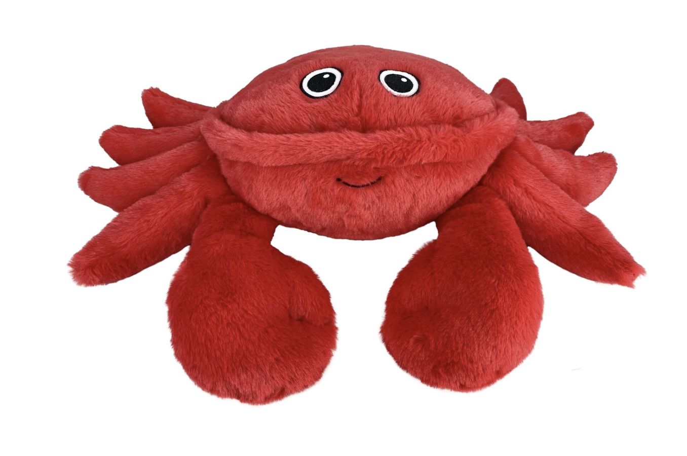 Pet Envy Red Jumbo Crab Plush Toy