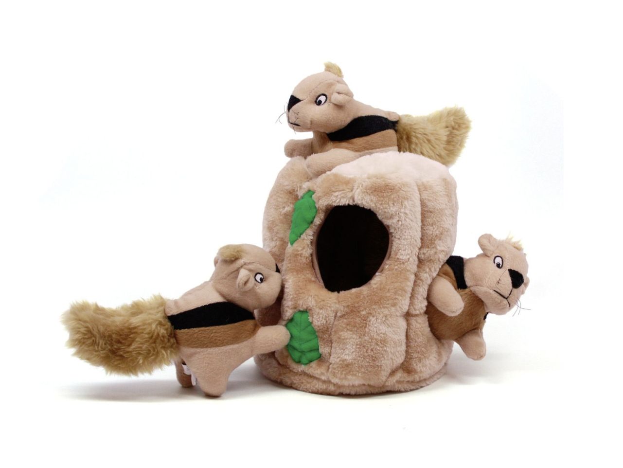 Outward Hound Hide a Squirrel Brown Dog Toy Medium