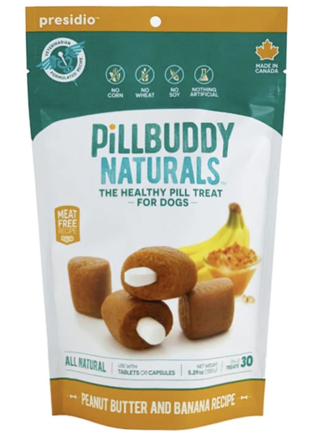 Pillbuddy- Peanut Butter and Banana 5.29 oz
