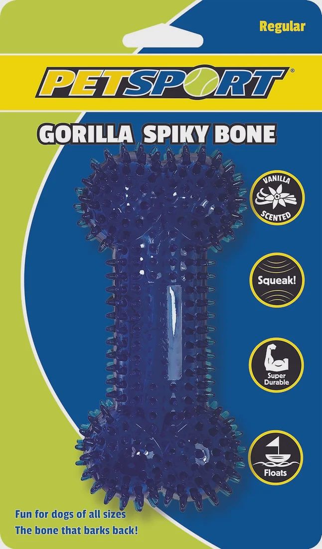 Petsport Regular Gorilla Spiky Bone Toy