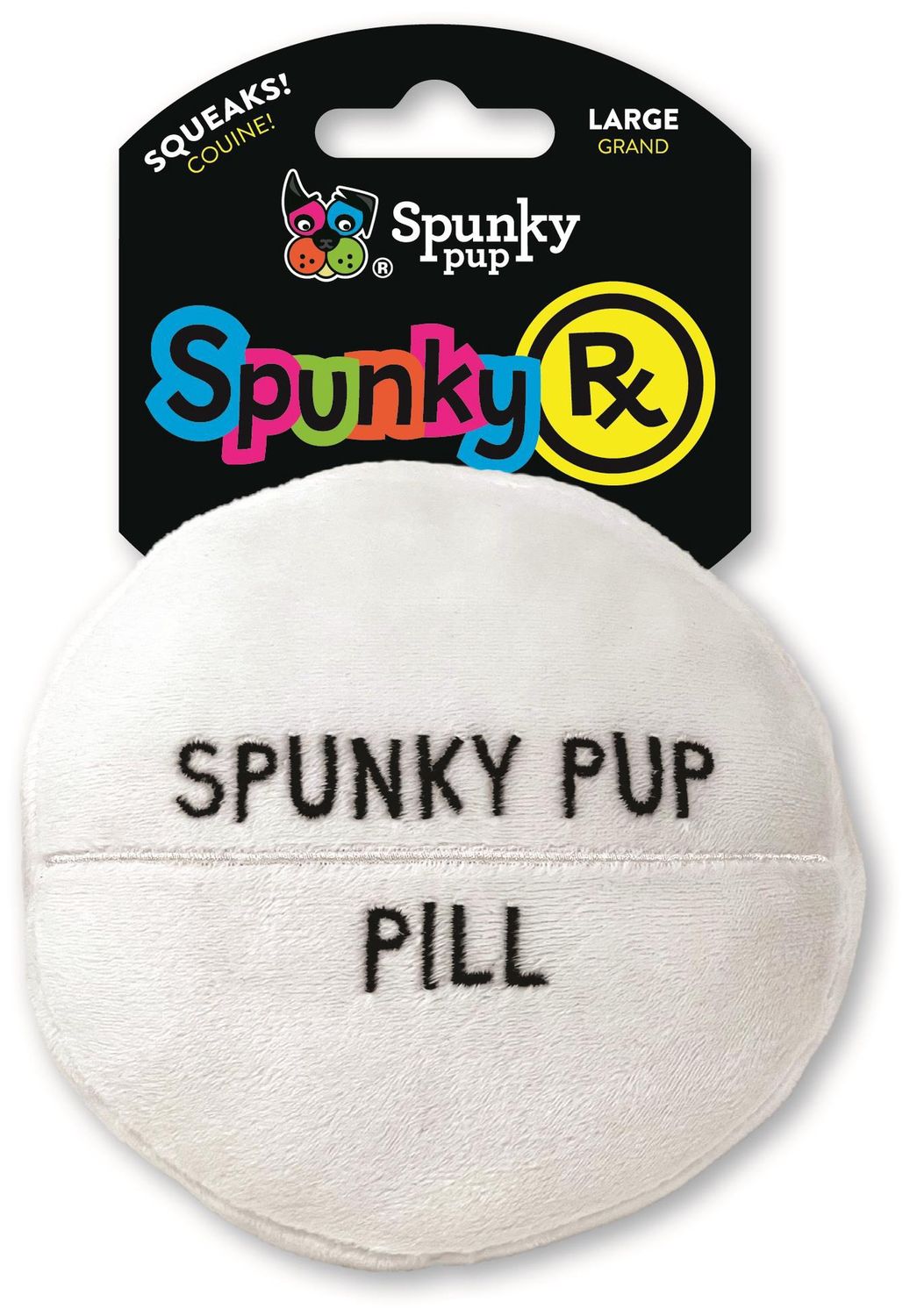Spunky Rx Spunky Pup Pill Plush Small Dog Toy