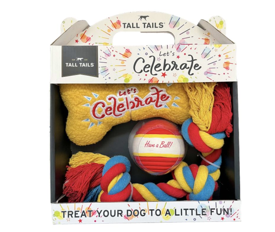 Tall Tails 3 Piece Let&#39;s Celebrate Party Box